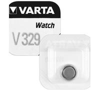 Varta V329/SR731 Silver Oxide Button Cell Watch Battery - Pack of 1