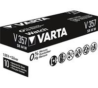 10 x VARTA 357 SR1154 SR44W 1.55V Silver Oxide Watch Cells Batteries