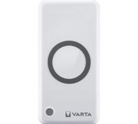 VARTA 2-in-1 Power Bank and Wireless Charger, Wireless Charger, Power Bank 10,000 mAh, Qi Charging Station with USB C Charging Cable