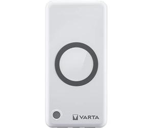 VARTA Wireless Power Bank 10000 mAh, 18 W Fast Charging, USB C PD | 2-in-1 power bank and wireless charger, Quick Charge, wireless charging, portable charger for up to 4 devices, for on the go