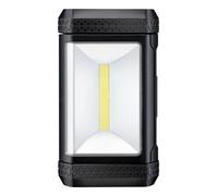 VARTA LED Work Light, Work Flex Area Light, Work Light 2 Light Levels | IP54, hook/magnet, shockproof, for room lighting, workshop, Auto, incl. 3x AA Batteries, robust, long-lasting housing