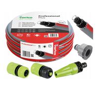 Vartco Professional Plus 6-Layer Garden Hose 1/2in 30m + Cellfast Spray & Fitt.