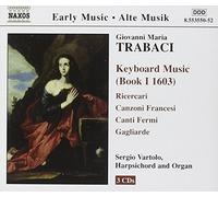 Giovanni Maria Trabaci Keyboard Music Book 1 (Vartolo) (CD) Album (US IMPORT)