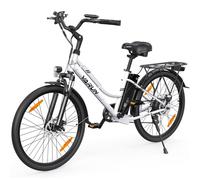 VARUN Electric Bike 26 inch, City Electric Bicycle with 48V Removable Li-Ion Battery, LCD Display, E Bike for Men Women with 4 Riding Mode, Range 55-80KM, Commuter Electric Bikes for Adult