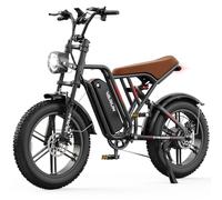VARUN Electric Bikes, Adult Electric Bike with 48V 13Ah (624 Wh) Battery, LCD Meter with 5-PAS, Full Suspension, 7 Speed All-Terrain 20 Inch Fat Tire Electric Dirt Bike