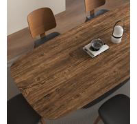 VaryPaper Brown Wood Effect Vinyl Self Adhesive Wallpaper 40cmx200cm Wood Effect Sticky Back Plastic Wooden Vinyl Wrap Kitchen Worktop Covering Removable Wooden Furniture Sticker Tables Door Decor