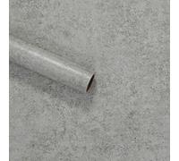 VaryPaper Cement Contact Paper 40cm×8m Grey Wallpaper for Living Room Self-Adhesive Concrete Sticky Vinyl for Bedroom Washable Kitchen Wall Covering Industrial Wall Paper Sticky Back Plastic Bathroom
