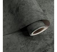 VaryPaper Concrete Effect Contact Paper Peel and Stick 40cmx800cm Industrial Cemnet Wallpaper Paste Kitchen Worktop Covering Vinyl Wrap for Furniture Wall Covering for Bathroom Bedroom Kitchen Island