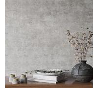 VaryPaper Distressed Grey Concrete Effect Wallpaper Self Adhesive Kitchen Worktop Covering 40cmx200cm Thick Cement Sticky Back Plastic Industrial Wallpaper for Hallway Bathroom Cupboard Furniture Wrap