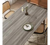 VaryPaper Grey Brown Wood Effect Vinyl Self Adhesive Wallpaper 40cmx200cm Sticky Back Plastic Roll Thick Wood Vinyl Wrap for Kitchen Cupboards Worktop Covering Adhesive Shelf Liner