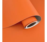 VaryPaper Orange Peel and Stick Wallpaper Modern 40cmx200cm Sticky Back Plastic Thick Lining Paper for Wall Living Room Kids Bedroom Vinyl Wrap for Furniture Cupboard Counter Top Vinyl Covering