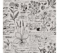 VaryPaper Retro Herbs Botanical Wallpaper Floral Lining Paper for Wall 44.5cmx200cm Removable Hand-Drawn Patterned Contact Paper Living Room Hallway Wallpaper Cupboards Drawer Liners Furniture Wrap