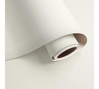 VaryPaper Self Adhesive Beige Wallpaper Modern Matte Beige Contact Paper 40cmx800cm Sticky Back Plastic Furniture Wrap Sticky on Wallpaper for Living Room Bedroom Adhesive Table Cover Cupboard