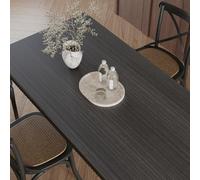 VaryPaper Self Adhesive Dark Wood Effect Wallpaper 40cmx200cm Thick Wood Contact Paper Wood Effect Sticky Back Plastic Vinyl Wrap for Kitchen Cupboards Counter Top Vinyl Covering Adhesive Shelf Liner