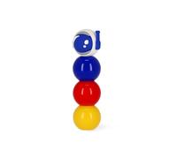 VARZI Legami - 3 in 1 Highlighter - 3 is Better Than 1, Highlighters Blue, Red and Yellow, Highlighter Markers for Underlining and Studying - Water Based, Quick Drying, Neon Colours, Chisel Tip