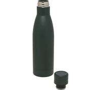 Vasa Plain Stainless Steel 500Ml Water Bottle Green (One Size)