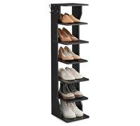 Slim Shoe Rack, Black