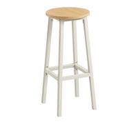 Vasagle Bar Stools Set Of 2, Kitchen Stools, Bar Chairs With Metal Frame And Footrest, Easy To Assemble, 74 Cm High