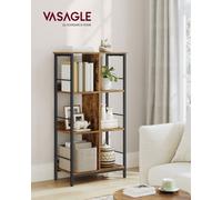 Vasagle Bookcase, Bookshelf, Ladder Shelf 3Tier, Display Storage Rack Shelf, For Office, Living Room, Bedroom