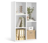 VASAGLE Bookcase - Bookshelf - Storage Shelf with 5 Compartments
