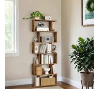 Vasagle Bookshelf, 6-Tier Bookcase, Room Divider, Cube Display Shelf, Freestanding Storage Shelf, For Living Room