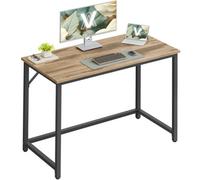 (Brown and Black) Computer Desk, for Home Study, Bedroom, 100 x 50 x 76 cm