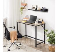 VASAGLE Computer Desk Office Table Study Bedroom Living Room in Fawn VASAGLE Fawn