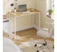 VASAGLE Computer Desk Office Table Study Bedroom Living Room in Natural VASAGLE Natural