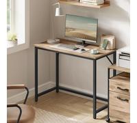 VASAGLE Computer Desk Office Table Study Bedroom Living Room in Tan VASAGLE Tan