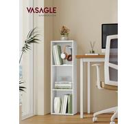 Vasagle Custos Collection - Bookshelf, 3-Tier Cube Bookcase, Storage Shelving Unit, Display Shelf