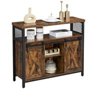 VASAGLE Dining Sideboard Kitchen Cupboard Storage Cabinet Buffet Table LSC092B01