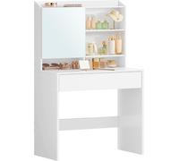VASAGLE KAILYN Collection - Dressing Table, Vanity Desk with Mirror and Drawer,