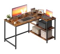 VASAGLE L Shaped Corner Desk, Computer Gaming