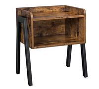Nightstand, End, Stackable Side, Coffee Table with Open Front Storage