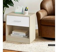 Vasagle Nightstands, Set Of 2, Side Tables With Drawer And Shelf, Bedside Tables, End Tables With Open Compartment