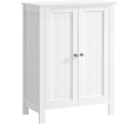 Vasagle Storage Cabinet Panelled Doors White