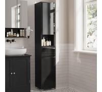 VASAGLE Tall Bathroom Cabinet, Slim Storage
