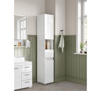 VASAGLE Tall Bathroom Cabinet - Slim Storage Cabinet - Narrow Cupboard