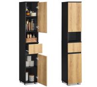VASAGLE Tall Bathroom Cabinet Slim Storage Cabinet Narrow Cupboard Bathroom