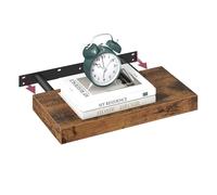 VASAGLE Wall Shelf Floating Shelf 20 x 40 x 38 cm Wall Shelf for Photo Fram