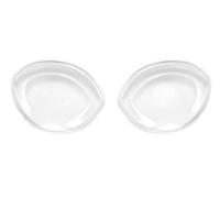 VASANA 1 Pair Transparent Silicone Gel Bra Inserts Swimsuit Breast Enhancer Bikini Push Up Pads Chest Enhancing Cleavage Add 1-2 Cups Mold Padding