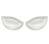 VASANA 1Pair Womens Soft Silicone Bra Inserts Breathable Perforated Push up Booster Pads Enhancers for Swimwear and Daily