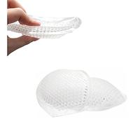 VASANA Breathable Silicone Bra Inserts Breast Enhancer Pads Sticky Lift Chest Push Up Pads Perforated Bra for Swimsuits Bikini Dress