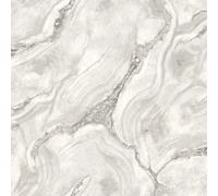 Vasari Agate Marble Grey Vasari Palmetto Italian Vinyl Wallpaper 529463