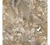 Vasari Serafina Marble Mineral Stone Mocha Brown & Grey Wallpaper 535082
