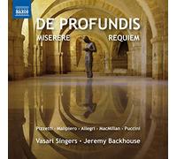 Vasari Singers:Backhouse - De Profundis