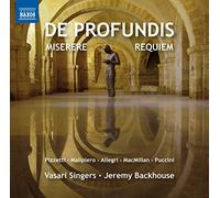Vasari Singers:Backhouse - De Profundis