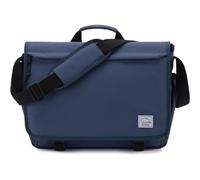 VASCHY Messenger Bag for Men,Water Resistant Casual Shoulder Bag Fashion Lightweight Work Bag Crossbody Satchel Handbag for Women College Campus Navy