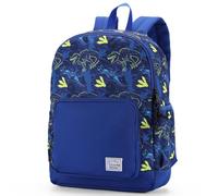 VASCHY Toddler Kids Backpacks, Cute Lightweight School Bag Water Resistant Preschool Backpack for Boys and Girls with Chest Strap Navy Dinos