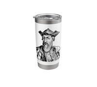 Vasco da Gama, Portuguese Explorer Sailor Stainless Steel Insulated Tumbler